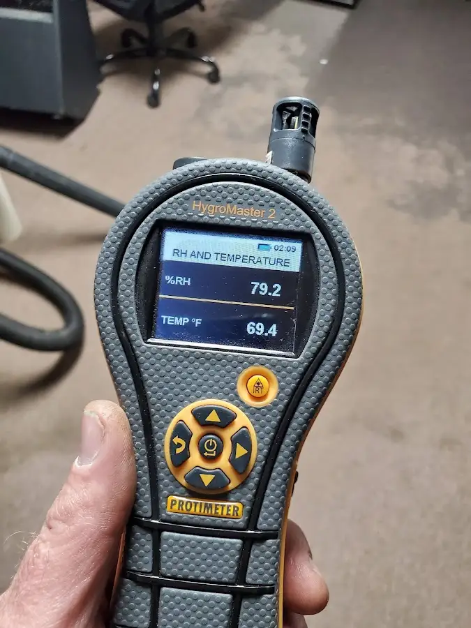 Moisture meter humidity assessment for Fire & Smoke Damage Restoration in Williston Park
